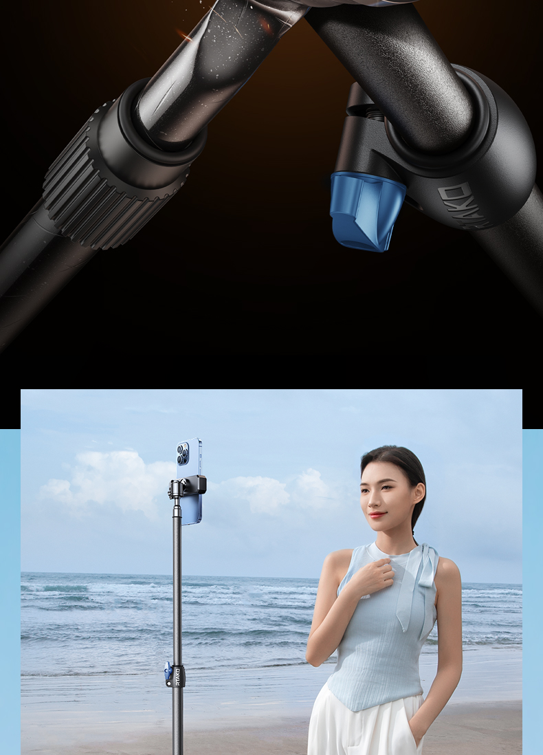 chube Tripod cho điện thoại Rtako ZJ-ZB01/ZB03 (55cm/2.1m)