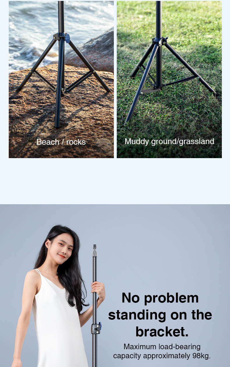 chube Tripod cho điện thoại Rtako ZJ-ZB01/ZB03 (55cm/2.1m)