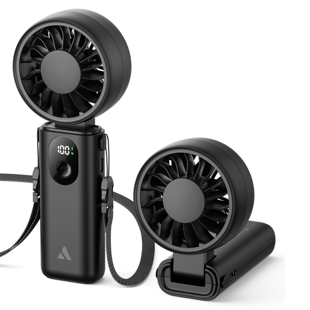 Quạt mini Halo thiết kế cơ động linh hoạt chuẩn lifestyle