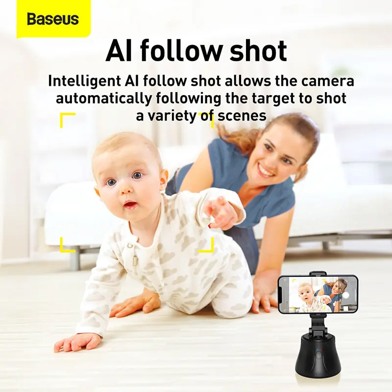 Đế giữ điện thoại thông minh, Auto-Tracking chuyển động ...