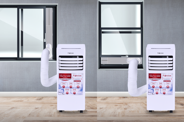 Máy điều hòa di động thông minh Fujihome PAC07 – Lắp ráp phụ kiện điều hòa di động – ảnh 14