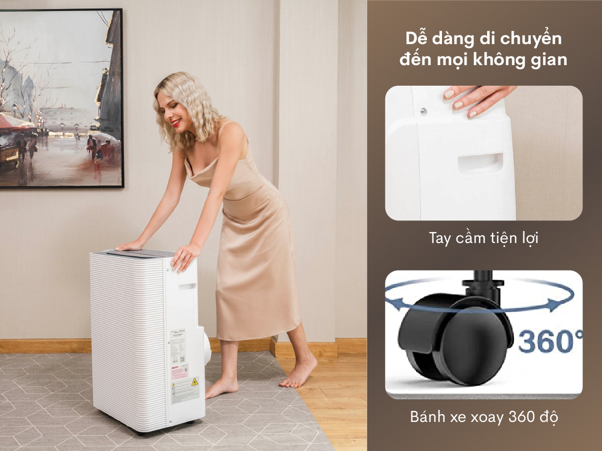 Máy điều hòa di động thông minh Fujihome PAC14 – Máy điều hòa di động thông minh Fujihome PAC14 – ảnh 2