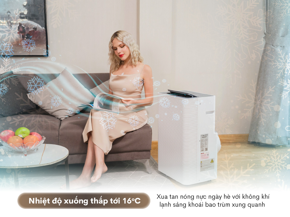 Máy điều hòa di động thông minh Fujihome PAC14 – Máy điều hòa di động thông minh Fujihome PAC14 – ảnh 4