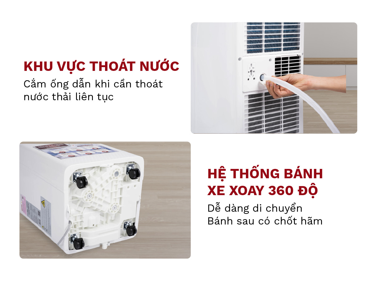 Máy điều hòa di động thông minh Fujihome PAC10 – Máy điều hòa di động thông minh Fujihome PAC10 – ảnh 10