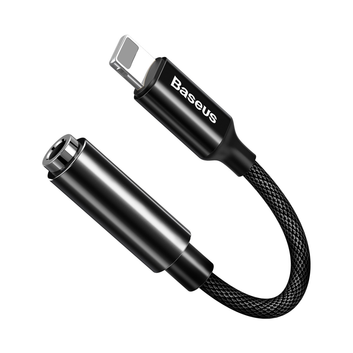 Đầu chuyển Lightning sang Audio AUX 3.5mm Baseus thiết kế nhỏ gọn