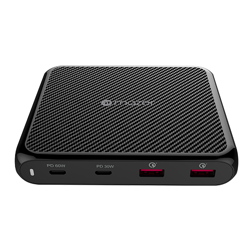 Cổng Chuyển Đổi MAZER USB-Qc3.0 X 2 + USB-C X 2 - Đa dạng cổng kết nối