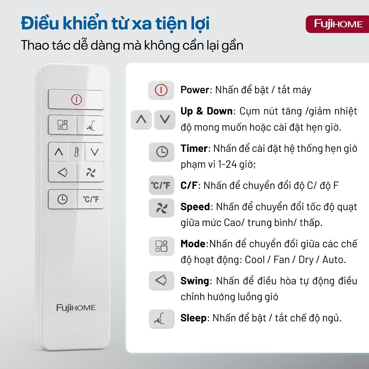Điều hòa di động Fujihome PAC12N – Điều hòa di động thế hệ mới, điều khiển thông minh - cửa gió lớn Fujihome PAC12N – ảnh 10