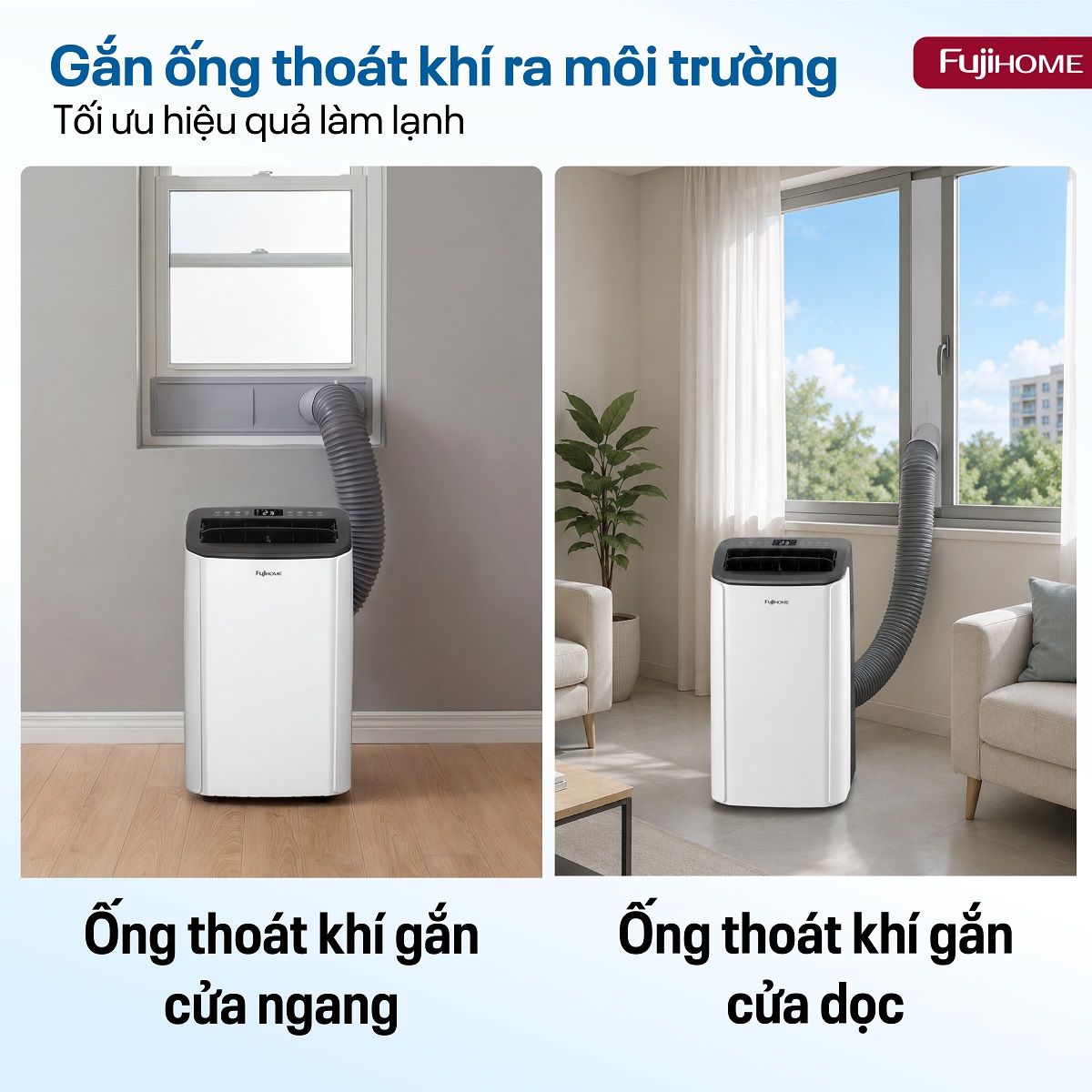 Điều hòa di động Fujihome PAC14PRO – Điều hòa di động Fujihome PAC14PRO INVERTER  Linh hoạt, làm lạnh nhanh – ảnh 12