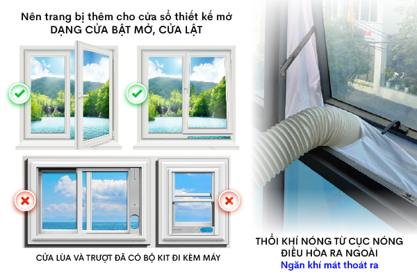 Máy điều hòa di động thông minh Fujihome PAC09 – Phụ kiện điều hòa di động – ảnh 15