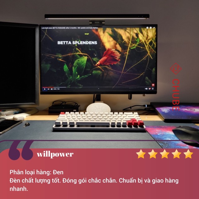 Đèn treo màn hình chống cận