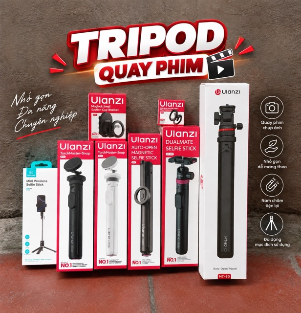 Ulanzi, phụ kiện quay phim cực chất tại chube