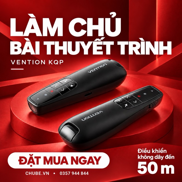 Bút Trình Chiếu Thông Minh VENTION KQP
