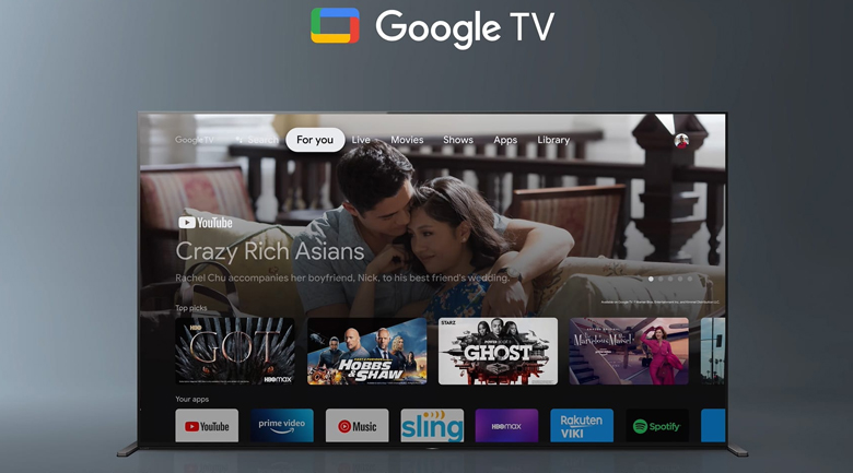 Tivi LED Sony KD-65X95J - Giao diện Google TV thân thiện, dễ dùng của hệ điều hành Android 10 Tivi LED Sony KD-65X95J - Giao diện Google TV thân thiện, dễ dùng của hệ điều hành Android 10