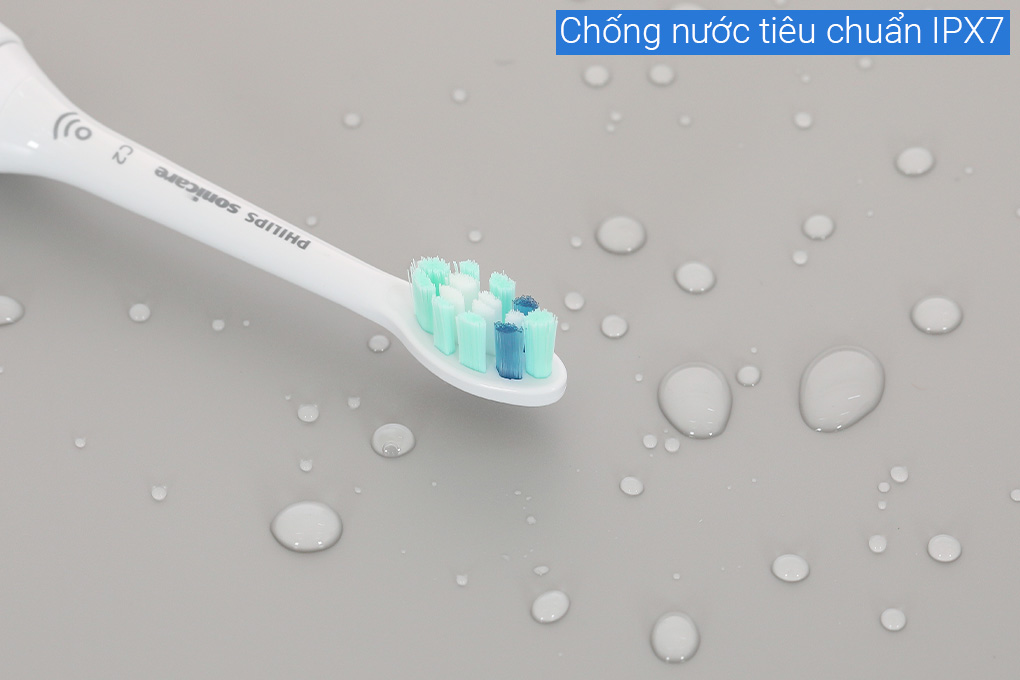 Bàn chải điện Philips Sonicare HX3671/23 - Chuẩn chống nước Bàn chải điện Philips Sonicare HX3671/23 Công Nghệ Sóng Âm, Chải Sạch Sâu, Bảo Hành Chính Hãng 24 Tháng - Sóng âm Sonic và chuẩn chống nước IPX7