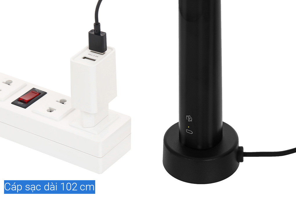 Bàn chải điện Philips Sonicare HX3671/54 - Thời gian sử dụng Bàn chải điện Philips Sonicare HX3671/54 Công Nghệ Sóng Âm, Chải Sạch Sâu, Bảo Hành Chính Hãng 24 Tháng - Pin 680 mAh, sạc không dây