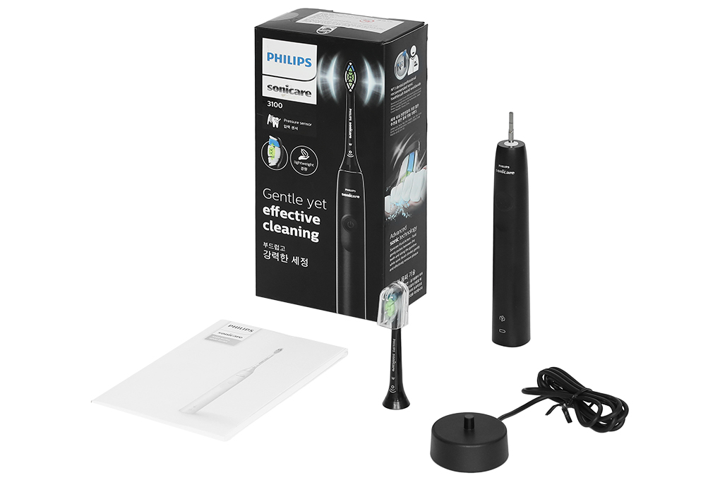Bàn chải điện Philips Sonicare HX3671/54 - Phụ kiện Bàn chải điện Philips Sonicare HX3671/54 Công Nghệ Sóng Âm, Chải Sạch Sâu, Bảo Hành Chính Hãng 24 Tháng - Tiện ích và phụ kiện