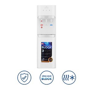 Cây nước nóng lạnh hút bình Hòa Phát HHC383 - Thiết kế hiện đại, bền đẹp