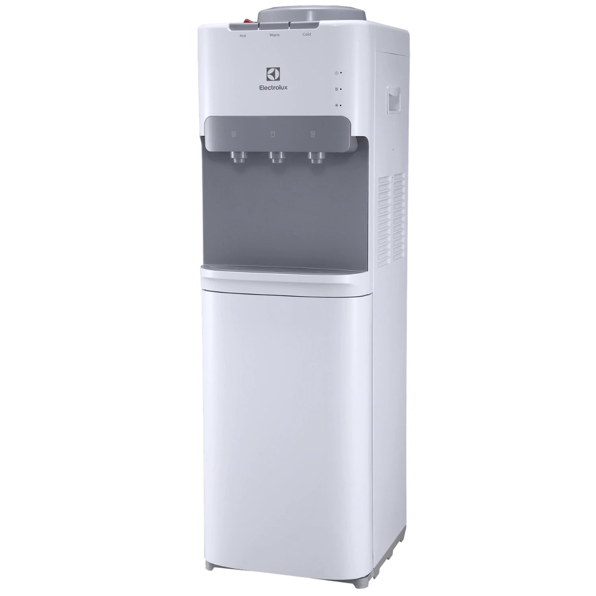Cây nước nóng lạnh úp bình Electrolux có ngăn lạnh 14 lít EQALF01TXWV - Khóa an toàn trẻ em, khay hứng nước tháo rời