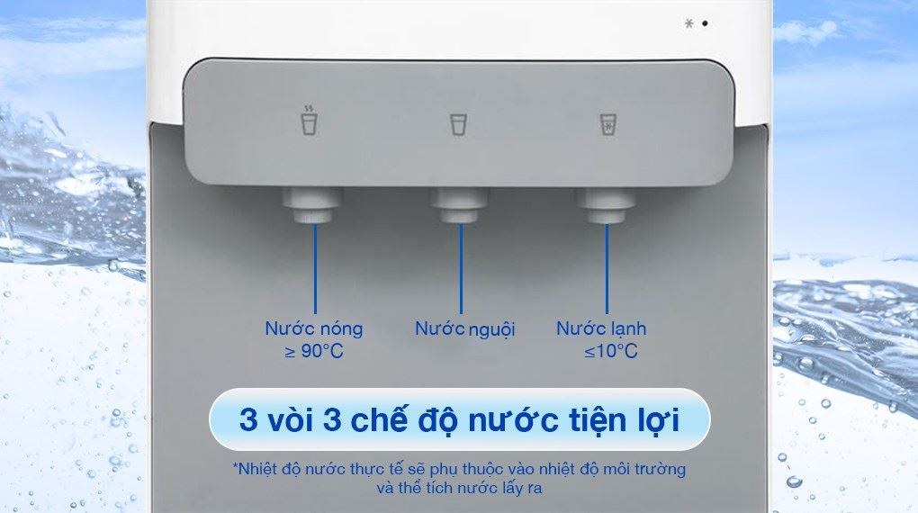 Cây nước nóng lạnh úp bình Electrolux UltimateHome 500 EDBMFACWF - Úp bình 20 lít, 3 vòi 3 chế độ nước