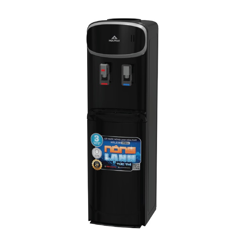 Cây nước nóng lạnh úp bình Hòa Phát HTL238 - Làm nóng nhanh với bình nóng 580W