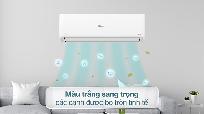 Điều hòa Casper GC-24IS35 nhìn vào phần thiết kế ngày càng hiện đại, tinh tế