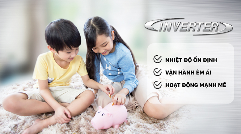 Công nghệ Inverter - Điều hòa Daikin 1 chiều 17.100 BTU FTF50XV1V