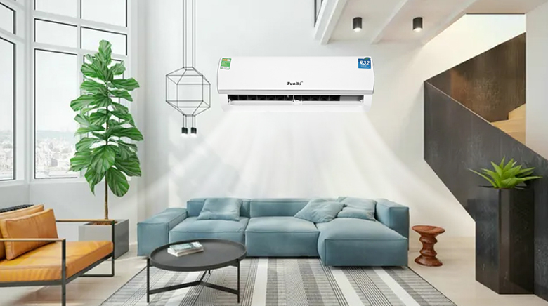 Kiểu dáng đơn giản - Điều hoà Funiki 1 chiều 9000 BTU HSC09TMU