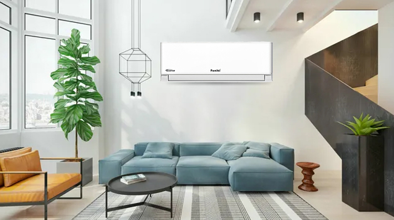 Thiết kế hiện đại - Điều hoà Funiki 1 chiều Inverter 9000 BTU HIC09TMU