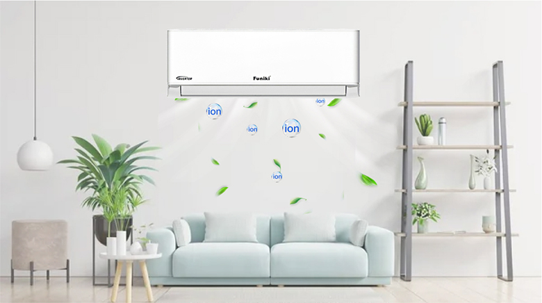 Tự động làm sạch - Điều hoà Funiki 1 chiều Inverter 9000 BTU HIC09TMU