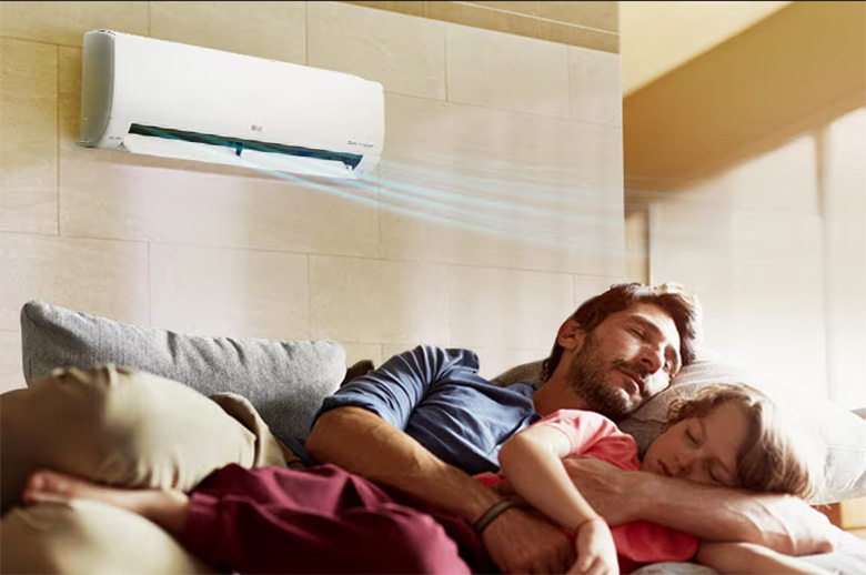 Chế độ ngủ đêm - Điều hòa LG 1 chiều 17000 BTU Inverter V18WIN1