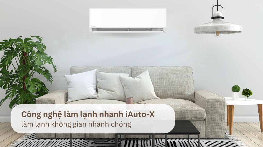 Máy lạnh Panasonic Inverter 1.5 HP CU/CS-U12BKH-8 - Công nghệ làm lạnh