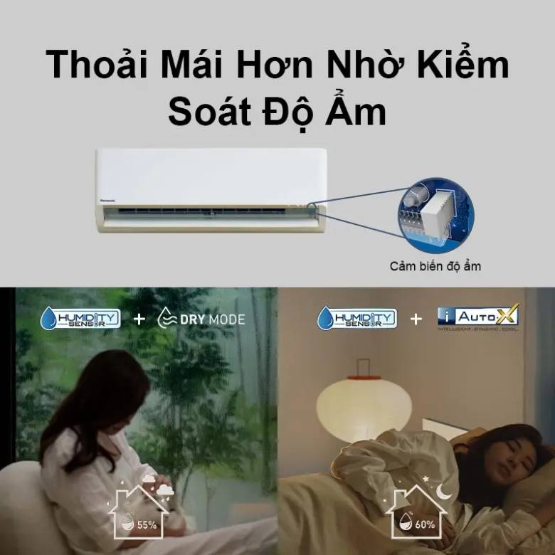Điều hòa Panasonic 2 chiều Inverter 18000 BTU XZ18BKH-8 - Tiện ích thông minh