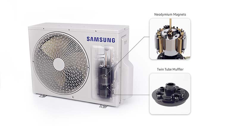 Siêu tiết kiệm điện -Điều hòa Samsung 1 chiều Inverter 18000BTU AR18TYHYCWKNSV