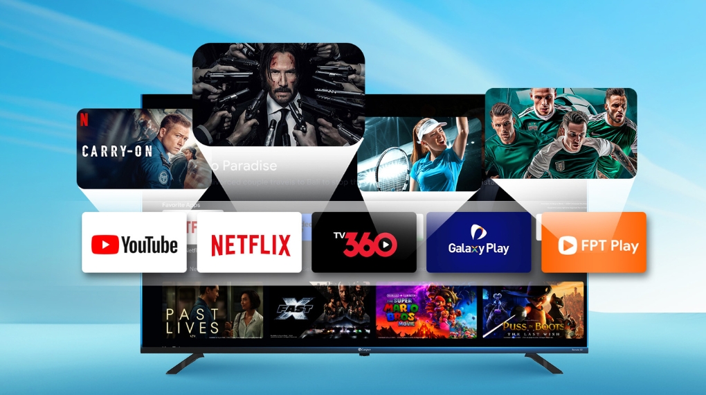 Google Tivi Casper 4K 55 inch D55UGC620 - Hệ điều hành Google Tivi Casper 4K 55 inch D55UGC620 - Hệ điều hành