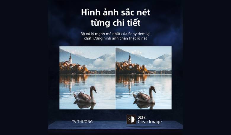 Sony Google TV Mini LED BRAVIA 5 K-85XR50 - công nghệ XR Clear Image