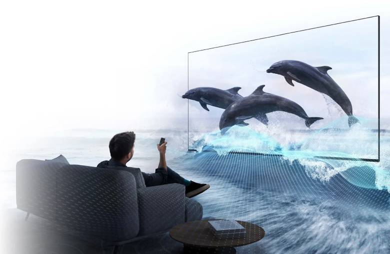 Google Tivi QLED TCL AI 4K 55 inch 55P7K - Công nghệ Dolby Atmos