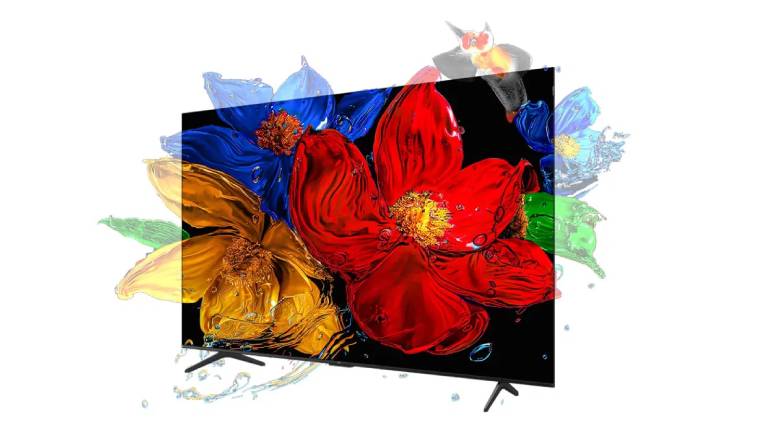 Google Tivi QLED TCL AI 4K 55 inch 55P7K \- Độ phân giải 4K Ultra HD cùng công nghệ QLED