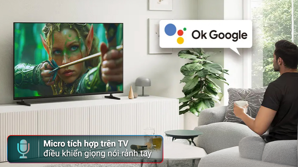 Google Tivi Sony 4K 50 inch K-50S25VM2 - Tiện ích
