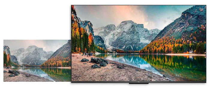 Công nghệ T-Screen mở rộng góc nhìn