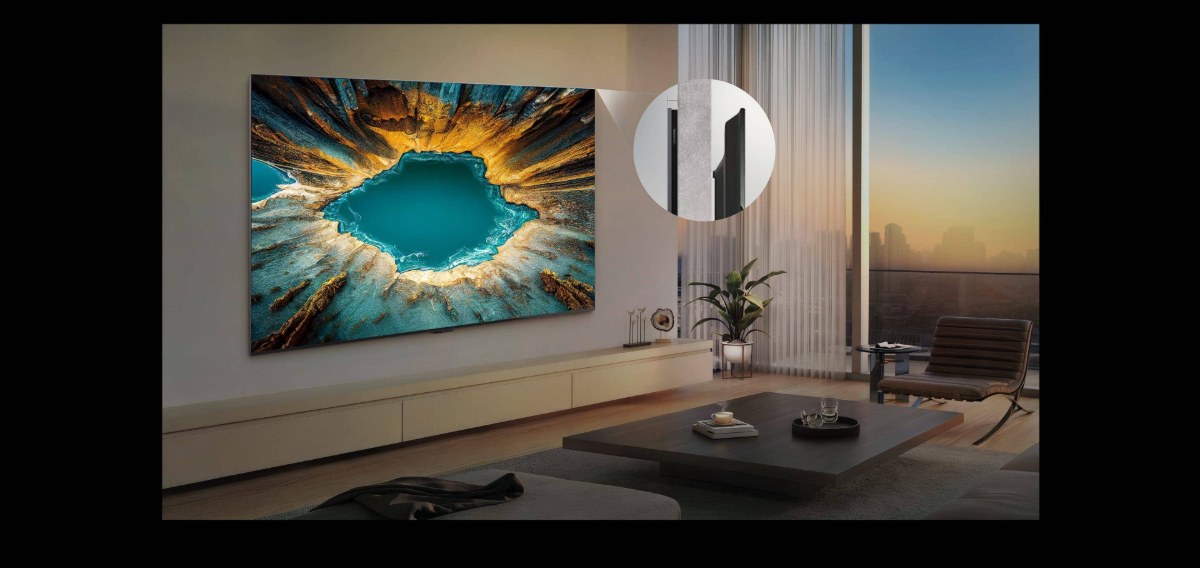 Google Tivi TCL Fashion QD-MiniLED 4K 85 inch 85A400M Mới 2026 - Treo ôm sát tường, hệ thống làm mát bền bỉ