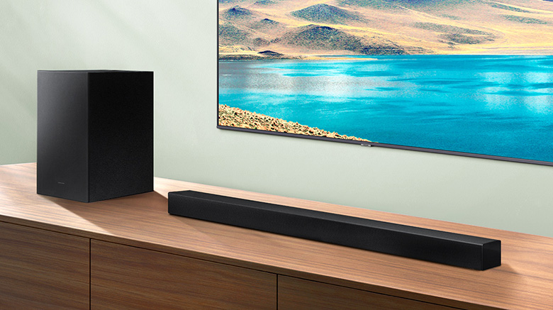 Âm trầm mạnh mẽ - Loa Soundbar Samsung HW-A650/XV
