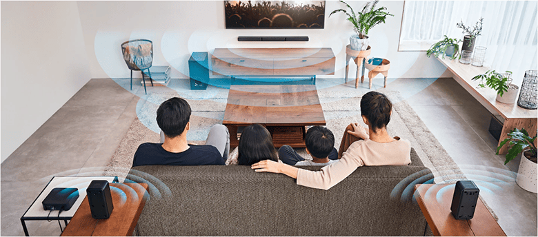Âm thanh đa chiều - Loa Soundbar Sony HT-S40R Z SP1