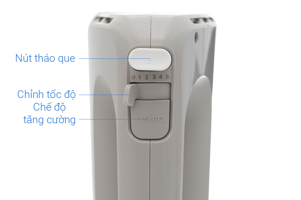 Máy đánh trứng cầm tay Philips Daily Collection 300W HR3705/20 - Phụ kiện thép không gỉ, tháo lắp dễ dàng