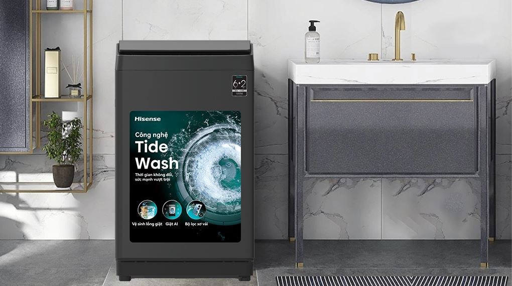 Máy giặt Hisense 8 kg WT80F30 - Thiết kế
