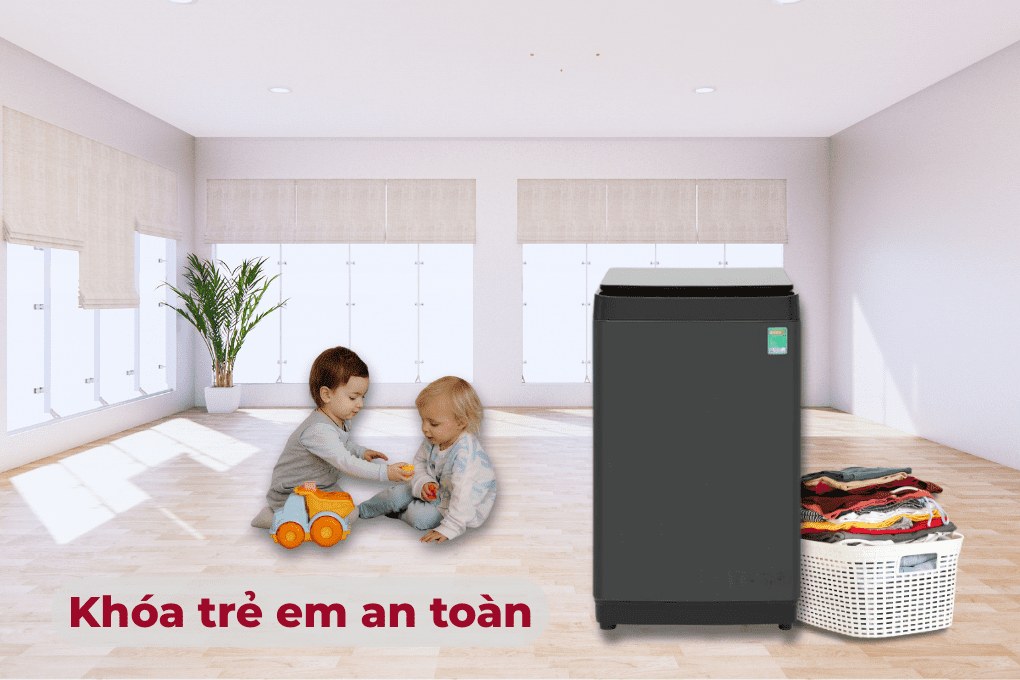 Máy giặt Hisense Inverter 10.5 kg WT105F50 - Tiện ích