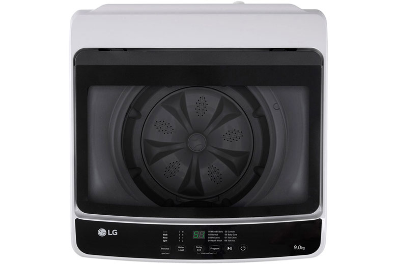 Máy giặt LG T2109NT1G 9kg lồng đứng - Nắp máy kính cường lực