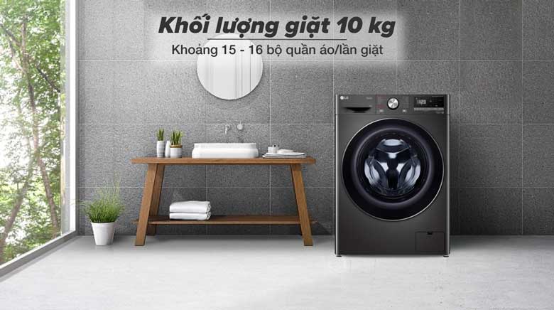 Máy giặt LG FV1410S4B Inverter 10kg - Đáp ứng nhu cầu giặt giũ cho 5-7 người
