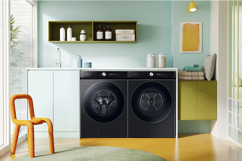 Máy giặt Samsung Bespoke AI™ 14kg WW14BB944DGBSV - Thiết kế Bespoke hiện đại, tinh giản
