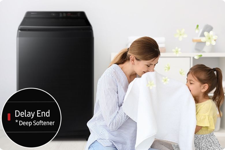 Máy giặt Samsung Inverter 17 kg WA17CG6442BDSV-7