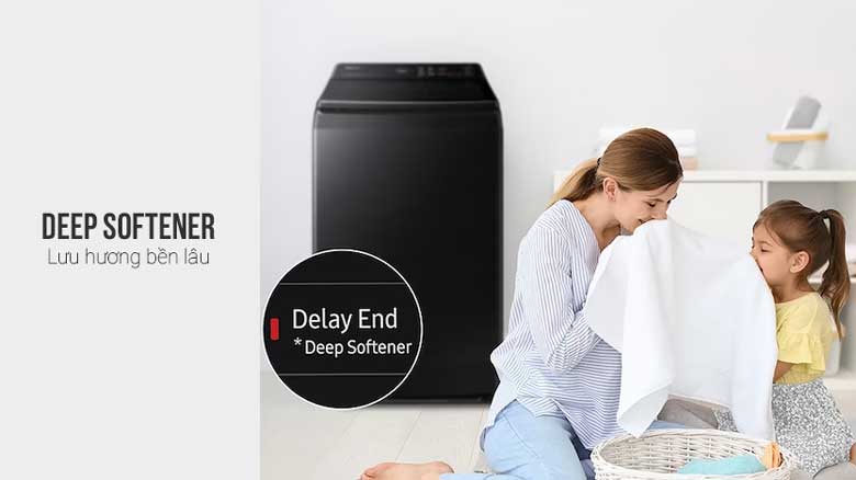 Máy giặt Samsung WA14CG5745BVSV - Lưu hương dài lâu